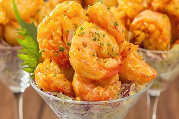 Cajun shrimp basket