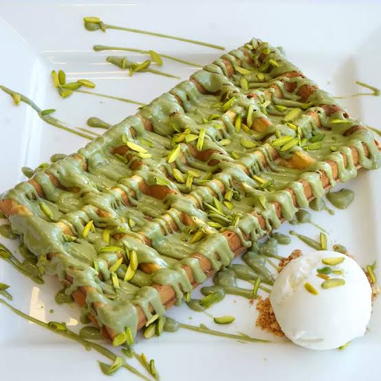 Waffel Pistchio        